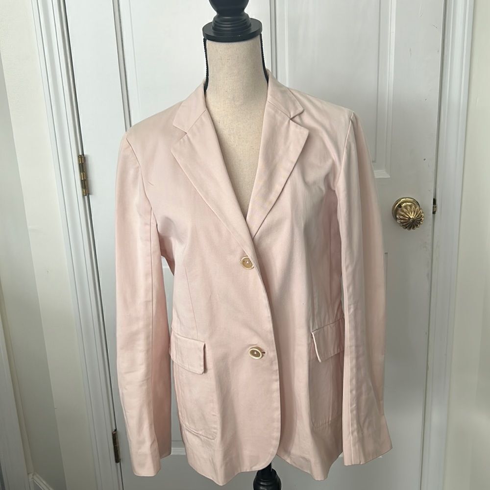 JIL SANDER BLUSH BLAZER 